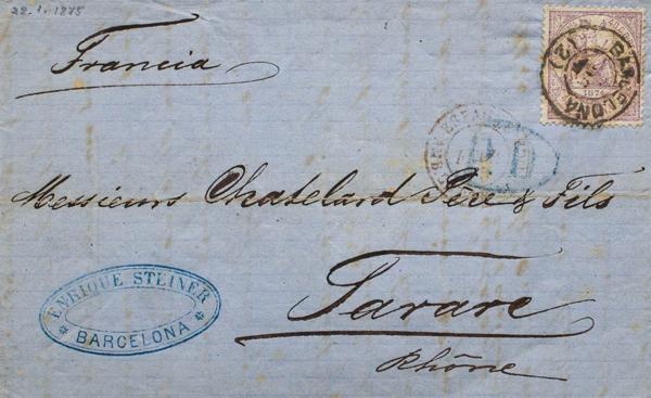 0000077389 - Catalonia. Postal History