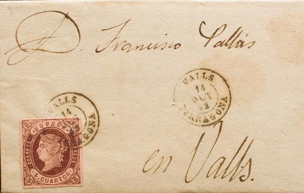 0000077429 - Cataluña. Historia Postal