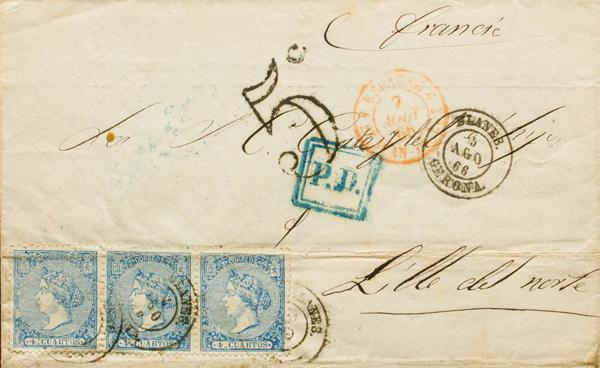 0000077443 - Catalonia. Postal History