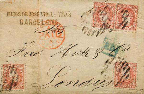 0000077467 - Catalonia. Postal History