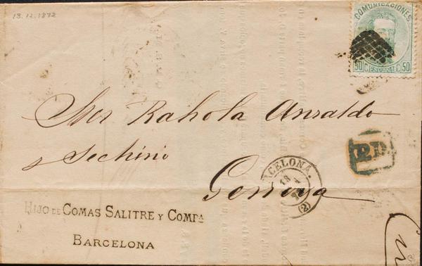 0000077482 - Catalonia. Postal History