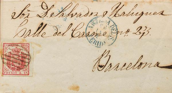 0000078733 - Cataluña. Historia Postal