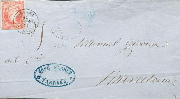 0000078948 - Catalonia. Postal History