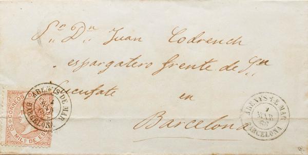 0000079050 - Catalonia. Postal History
