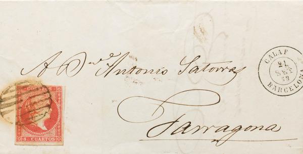 0000079121 - Catalonia. Postal History