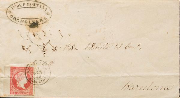 0000079135 - Catalonia. Postal History