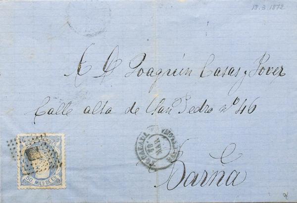 0000079221 - Catalonia. Postal History