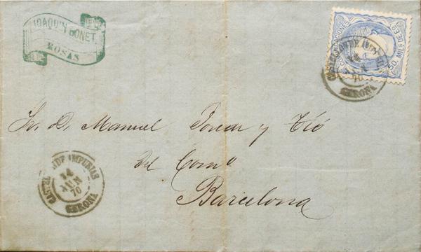 0000079231 - Catalonia. Postal History