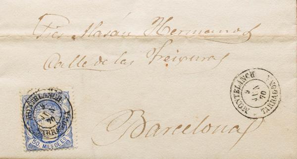 0000079254 - Catalonia. Postal History