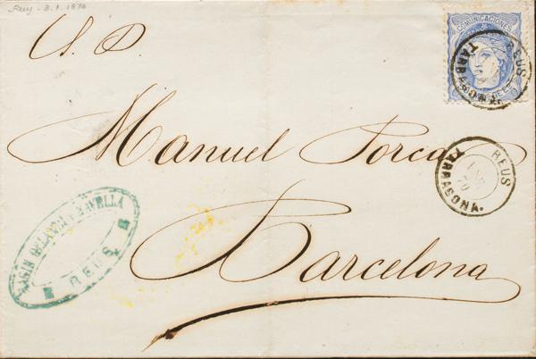 0000079256 - Catalonia. Postal History