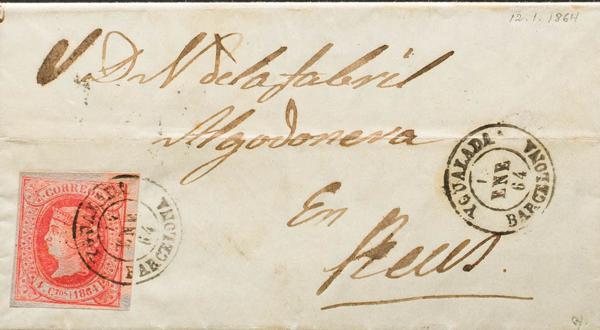 0000079344 - Cataluña. Historia Postal