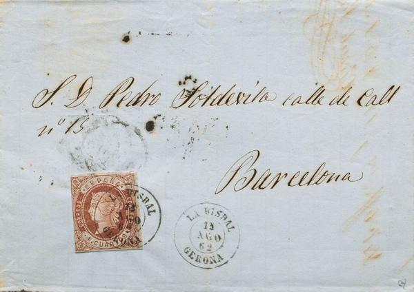 0000079392 - Cataluña. Historia Postal