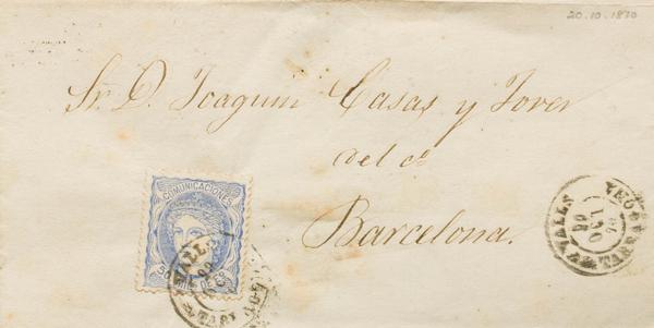 0000079432 - Catalonia. Postal History