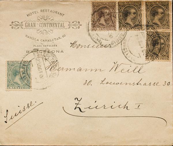0000079444 - Catalonia. Postal History