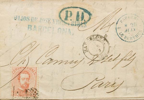 0000079470 - Catalonia. Postal History