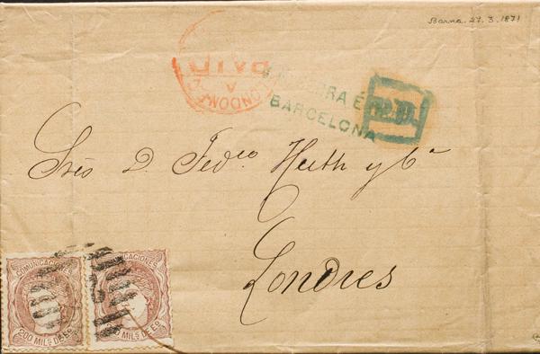 0000079476 - Catalonia. Postal History