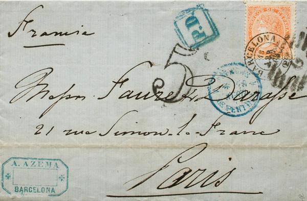 0000079489 - Catalonia. Postal History