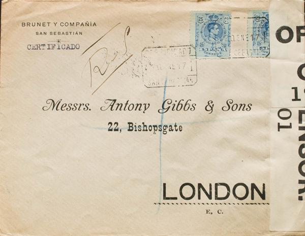 0000079912 - Basque Country. Postal History