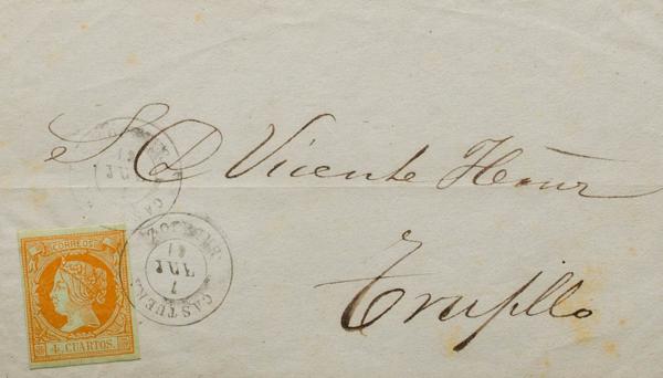 0000090516 - Extremadura. Postal History
