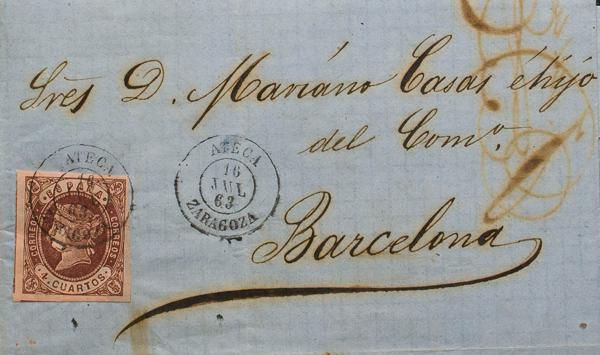0000093204 - Aragon. Postal History