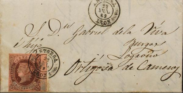 0000093222 - Castile and Leon. Postal History