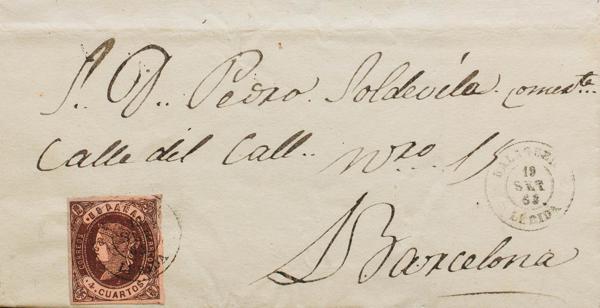 0000093224 - Cataluña. Historia Postal