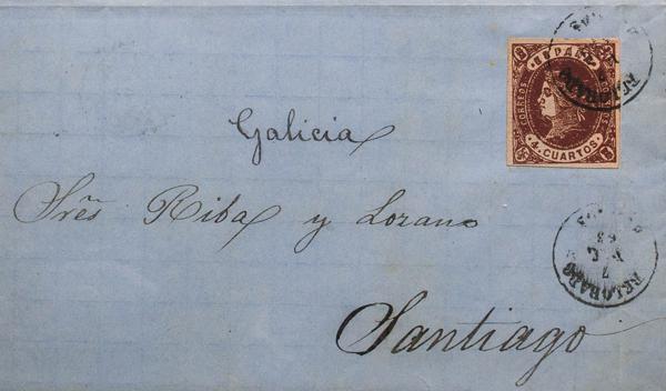 0000093243 - Castile and Leon. Postal History