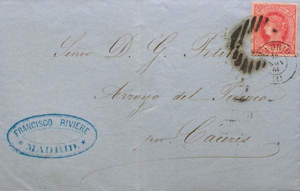 0000093278 - Madrid. Postal History