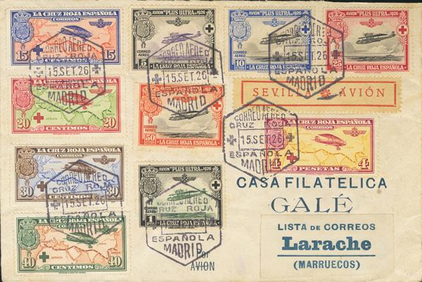 0000093792 - Spain. Alfonso XIII Air Mail