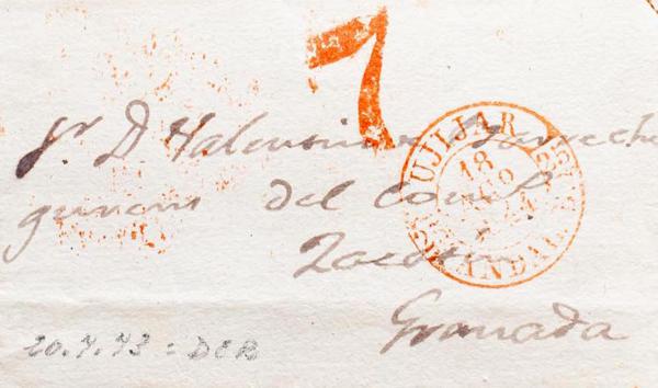 0000093949 - Andalusia. Prephilately