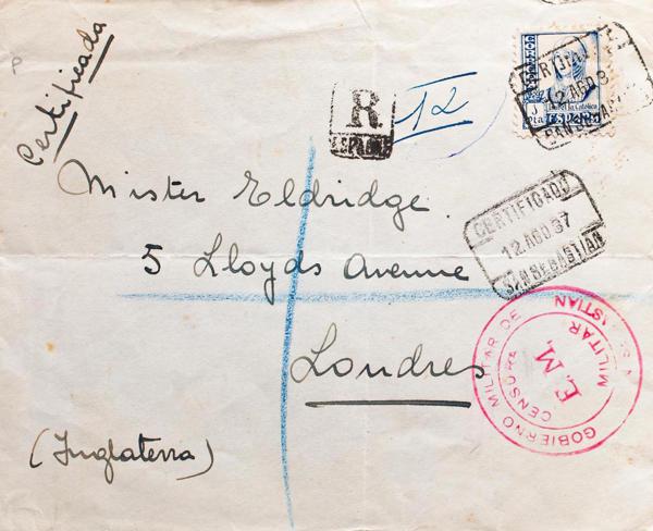 0000095632 - Spain. Spanish State Registered Mail
