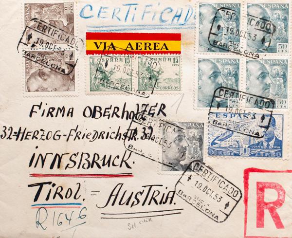 0000095641 - Spain. Spanish State Registered Mail