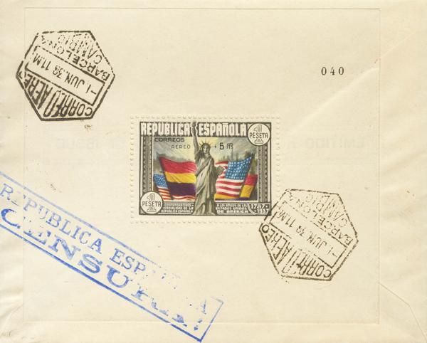 0000101063 - Spain. Spanish Republic Airmail