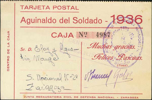 0000101396 - National Zone. National Postal