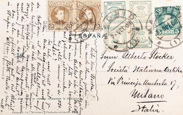 0000110498 - Madrid. Postal History