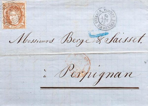 0000110709 - Catalonia. Postal History