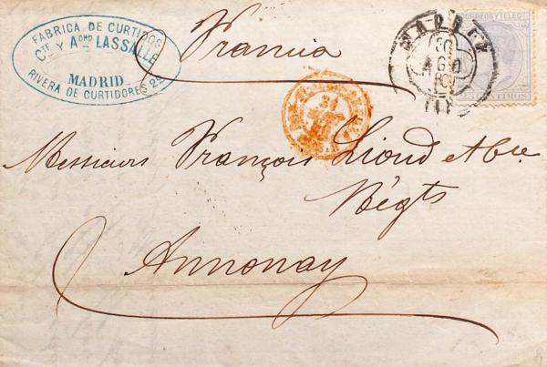 0000110832 - Madrid. Postal History