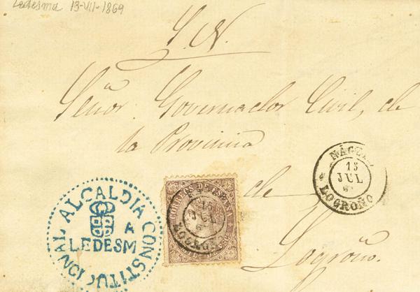 0000110884 - La Rioja. Historia Postal