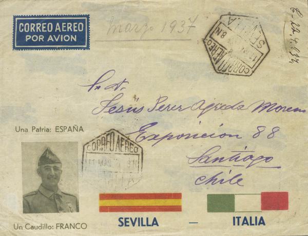 0000111719 - Zona Nacional. Bando Nacional Correo Aéreo