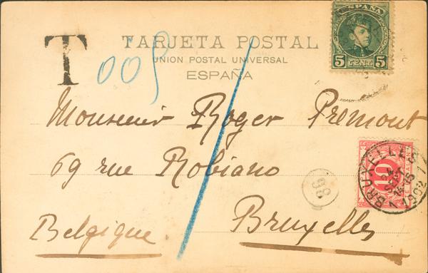 0000112792 - Spain. Alfonso XIII Air Mail