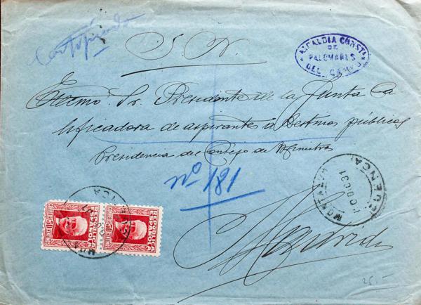 0000114447 - Spain. Spanish Republic Registered Mail