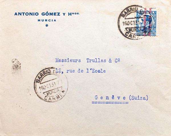 0000114750 - Murcia. Historia Postal