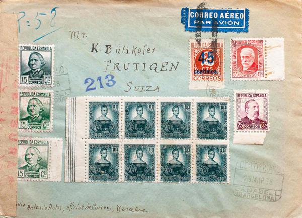 0000114752 - Spain. Spanish Republic Airmail