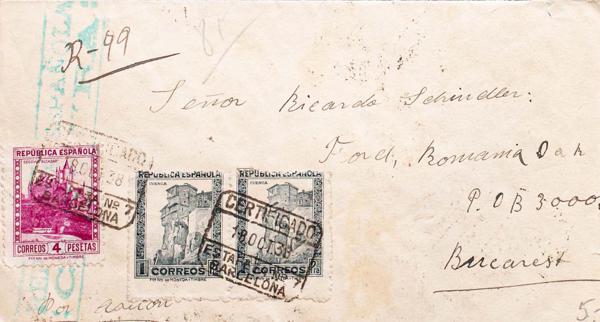 0000114764 - Spain. Spanish Republic Airmail