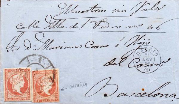 0000114807 - Madrid. Postal History