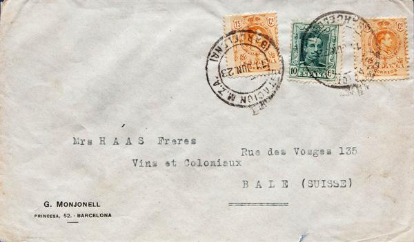 0000114912 - Catalonia. Postal History