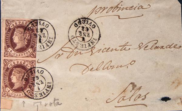 0000115000 - Asturias. Postal History