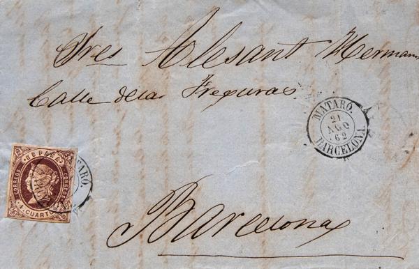 0000115012 - Cataluña. Historia Postal