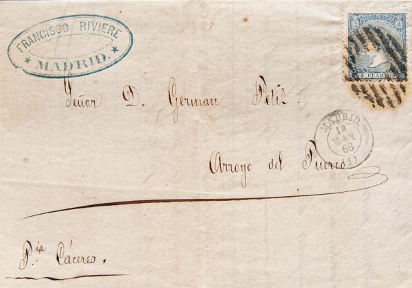 0000115059 - Madrid. Postal History