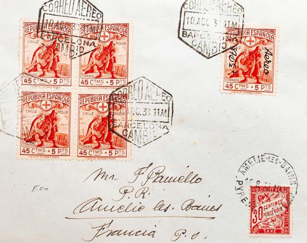 0000115440 - Spain. Spanish Republic Airmail
